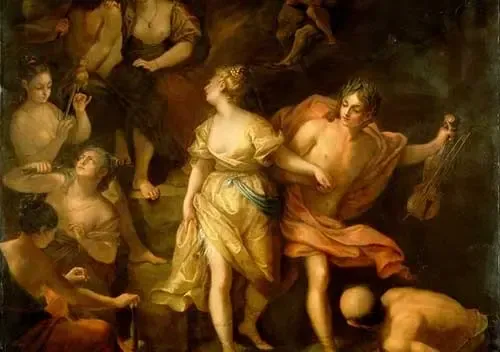 Orfeo con la lira