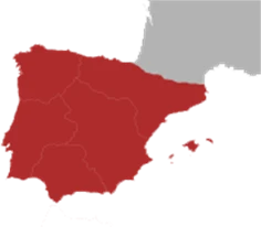Mapa de Hispania visigótica