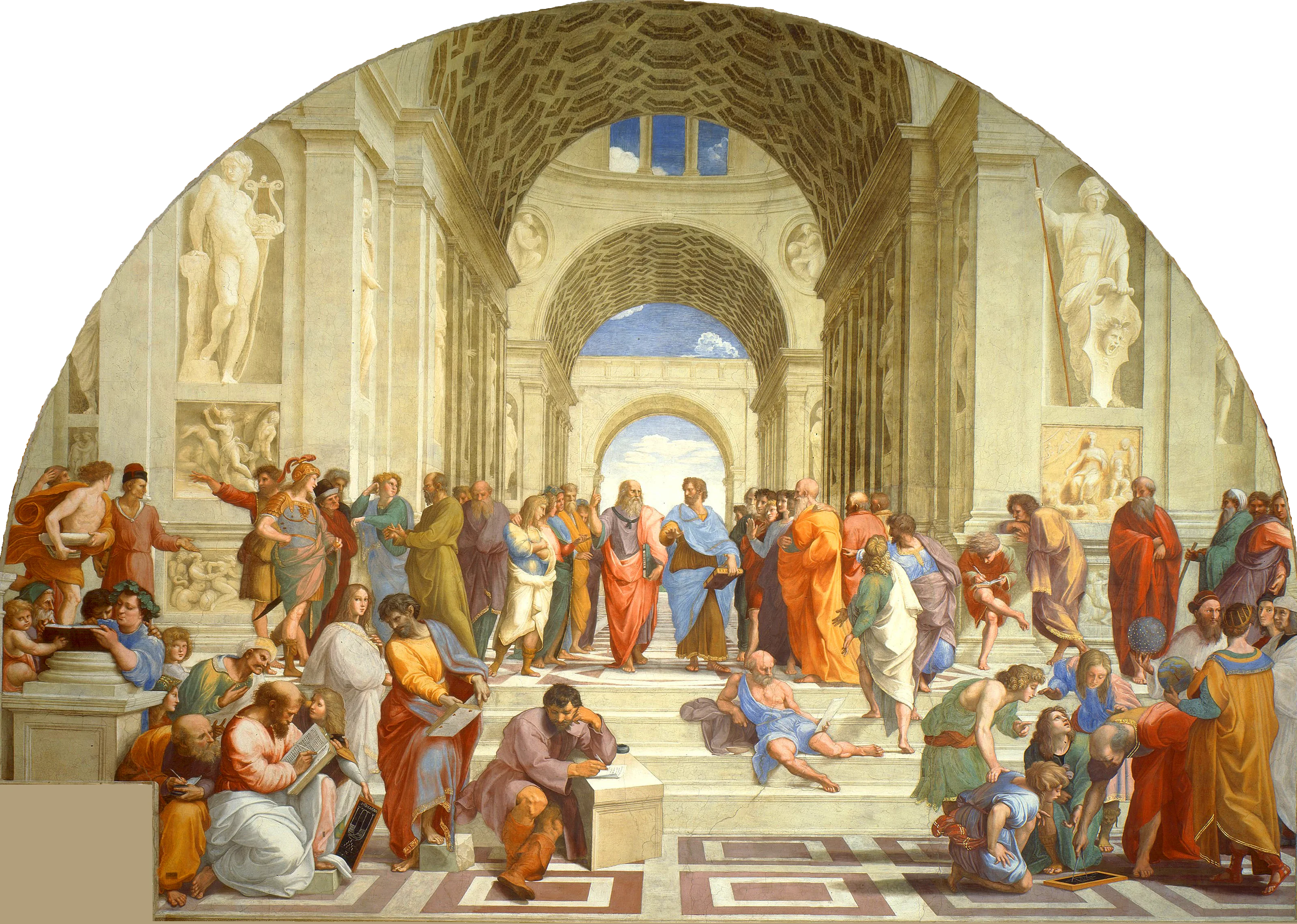 La escuela de Atenas