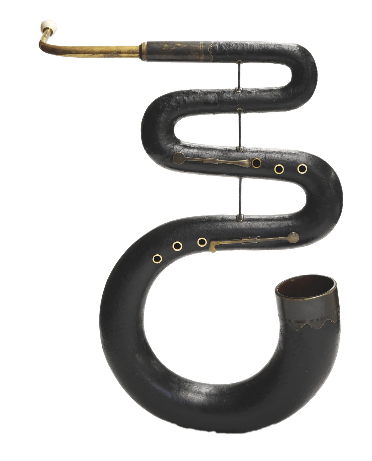 Buccina, instrumento de viento de tubo curvado