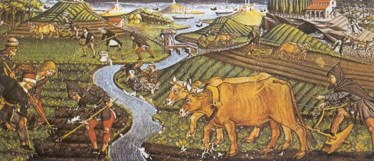 Trabajo agrícola medieval