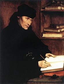 Retrato de Erasmo de Rotterdam